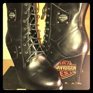 Harley Davidson heel boots👢🏍